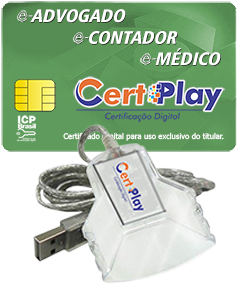 SmartCard + Leitora - Advogado - Contador e Médico